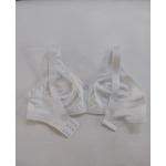 F.K Dantel Detaylı Toparlayıcı Beyaz Sütyen - 1003