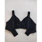 F.K Dantel Detaylı Toparlayıcı Siyah Sütyen - 1003