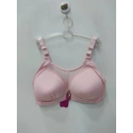 FK FK Önü Dantelli Fitilli Desteksiz ve Balensiz Sütyen-Pudra