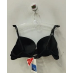 F.K Kadın Hafif Dolgulu Lazer Kesim Siyah Sütyen