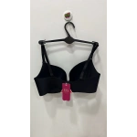 F.K Lazer Kesim Dolgusuz C Cup Siyah Sütyen - 505