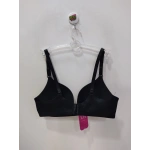 FK Lazer Kesim Desteksiz ve Balensiz Sütyen-Siyah