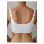 FK Lazer Kesim Pedli Seamless Bralet Sütyen-BEYAZ