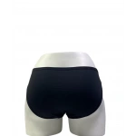 KOLCU 3 LÜ BAYAN LYCRALI BİKİNİ KİLOT-SİYAH