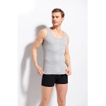 KOLCU Erkek Ribana %100 Pamuklu Sporcu Atlet K1231 - GRİ