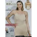 Kolcu İnce Askılı Dantelli Likralı Atlet KB2521-TEN