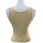 KOLCU Kadın Pamuklu Likralı Kalın Askılı Ten Atlet - KB2541