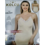 KOLCU KADIN LİKRALI GÖGÜS DANTEL ATLET-TEN