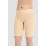 KOLCU Kadın Likralı Kısa Tayt KB3041 - TEN