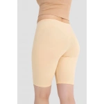 KOLCU Kadın Likralı Kısa Tayt KB3041 - TEN