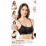 Kota Kadın Siyah İp Askılı Pedli Büstiyer