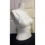 Koza Kadın Desteksiz İpli Soft Bralet Sütyen-EKRU