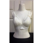 Koza Kadın Desteksiz İpli Soft Bralet Sütyen-EKRU