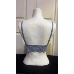 Koza Kadın Desteksiz İpli Soft Bralet Sütyen-Gri