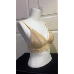 Koza Kadın Desteksiz İpli Soft Bralet Sütyen-TEN
