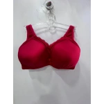 NERGİZ ÖNÜ DANTEL DETAYLI TOPARLAYICI SÜTYEN-KIRMIZI