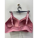 Nergiz Kadın Desteksiz Toparlayıcı Dantel Detaylı Pembe Sütyen