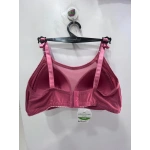 NERGİZ Önü Tül Detaylı Fitilli Toparlayıcı Sütyen NAR ÇİÇEĞİ