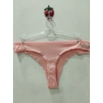VANİLYA SECRET Grogren Bel Dantelli Lazer Kesim Tanga Külot - Pudra