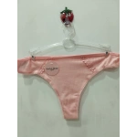 VANİLYA SECRET Grogren Bel Dantelli Lazer Kesim Tanga Külot - Pudra