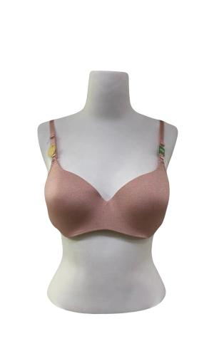 BELVÜ İÇİ BOŞ MİKRO MELANJ SÜTYEN-BAL KÖPÜĞÜ