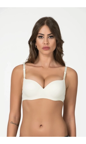 BELVÜ İÇİ BOŞ MİKRO SÜTYEN 1108 - Beyaz