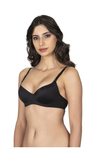 BELVÜ İÇİ BOŞ MİKRO SÜTYEN 1108 - Siyah