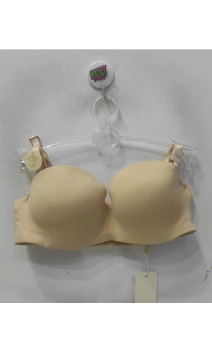 Belvü Straplez Dolgulu Mikro Tulum Sütyen 1110 -Ten