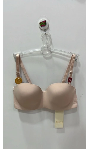 Belvü Straplez Dolgusuz Mikro Tulum Açık Vizyon Sütyen