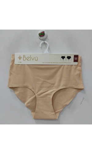 Belvü Kadın Yüksek Bel Lazer Kesim Ten Külot