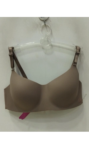 F.K Kadın Desteksiz ve Balensiz Yumuşak Cappuccino Sütyen