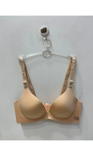 F.K Desteksiz Lazer Kesim Ten Sütyen - 662