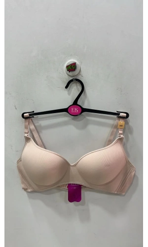 Kadın Lazer Kesim Dolgusuz Balensiz Sütyen Pudra – 365