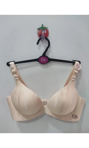 F.K Lazer Kesim Balensiz Tam Destekli Ten Sütyen 675