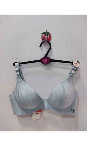 F.K Lazer Kesim Balensiz Full Destekli Turkuaz Rengi Sütyen 675