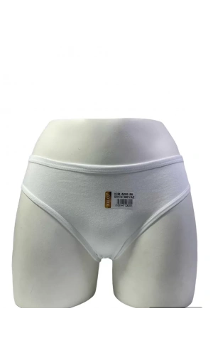 KOLCU BATO BİKİNİ KİLOT-BEYAZ