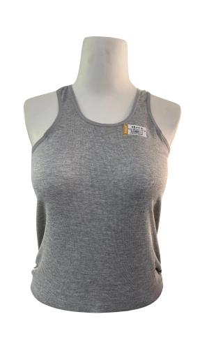 KOLCU RİBANA KADIN KALIN ASKILI ATLET KB410-GRİ