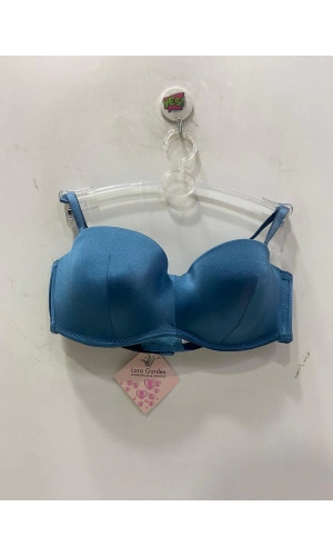 Lora Garden Kadın Destekli Balenli Lotus Sütyen – Petrol Yeşili