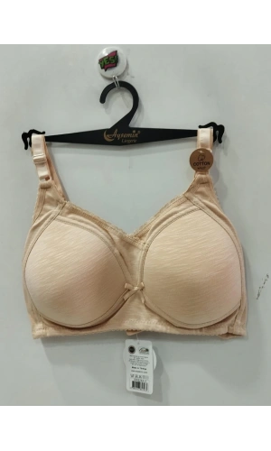 Nergiz Kadın Balensiz Desteksiz Pamuklu Toparlayıcı Ten Sütyen