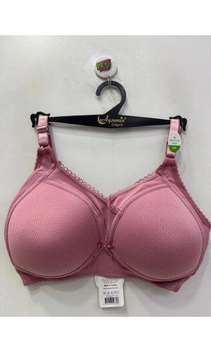 Nergiz Kadın Desteksiz Toparlayıcı Dantel Detaylı Pembe Sütyen