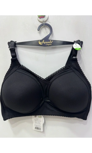 Nergiz Kadın Desteksiz Toparlayıcı Dantel Detaylı Siyah Sütyen