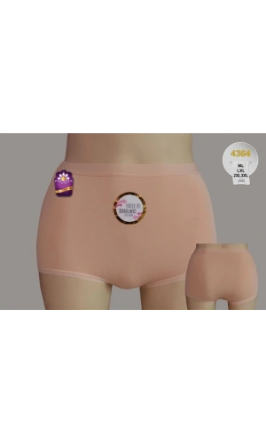PAPATYA YÜKSEK BEL TOPARLAYICI MODAL SLIP KİLOT-TEN