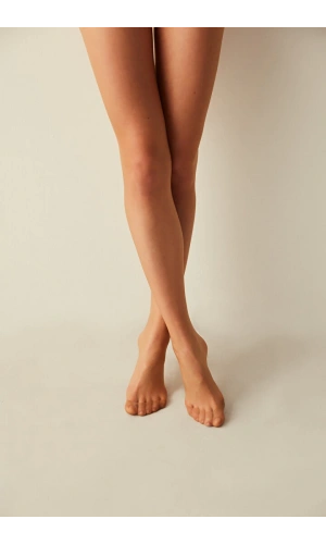 PENTİ FİT 15 DEN PARLAK İNCE KÜLOTLU ÇORAP-BRONZ