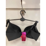 FK Yarım Destekli Balenli Lazer Kesim Sütyen - Siyah - 503