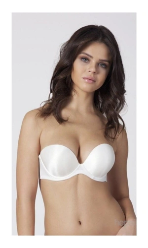 Orkide Cindy 2 Beden Büyük Gösteren Straplez Sütyen