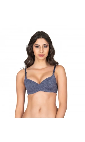 BELVÜ İÇİ BOŞ MİKRO MELANJ SÜTYEN 1134 -ANTRACİTE