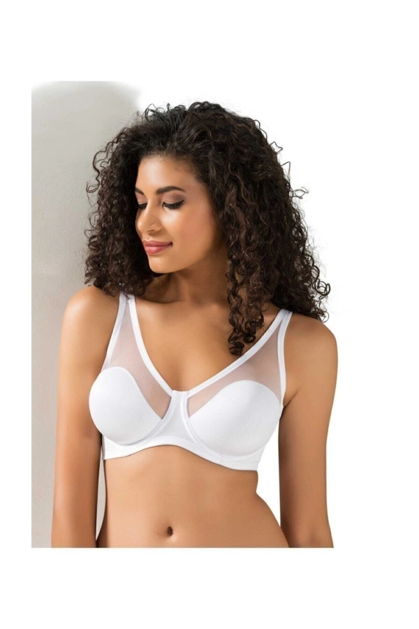 Le Jardin Tüllü Toparlayıcı Soft Cup Sütyen- 9200