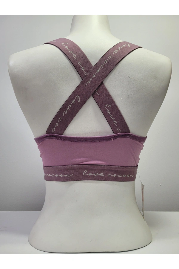 Koza Sporcu Micro Çapraz Askılı Çıkarılabilir Pedli Sporcu Sütyeni