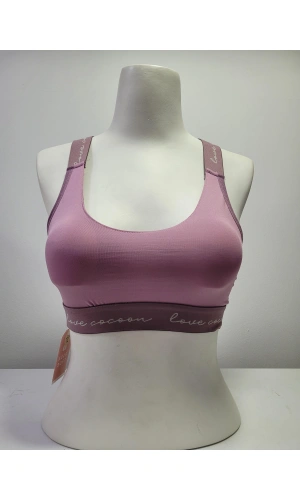 Koza Sporcu Micro Çapraz Askılı Çıkarılabilir Pedli Sporcu Sütyeni