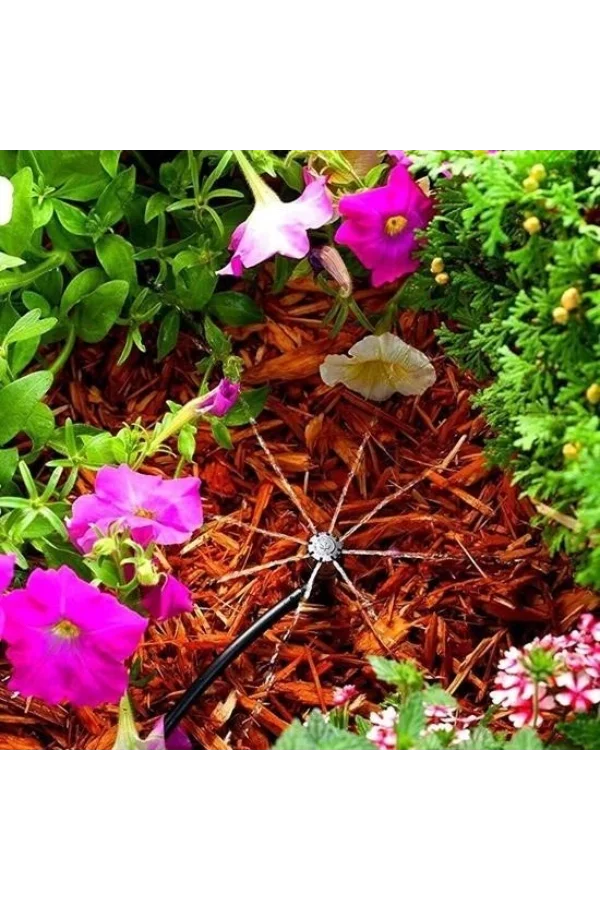 10 Metre Bahçe Sulama Sistemi Seti